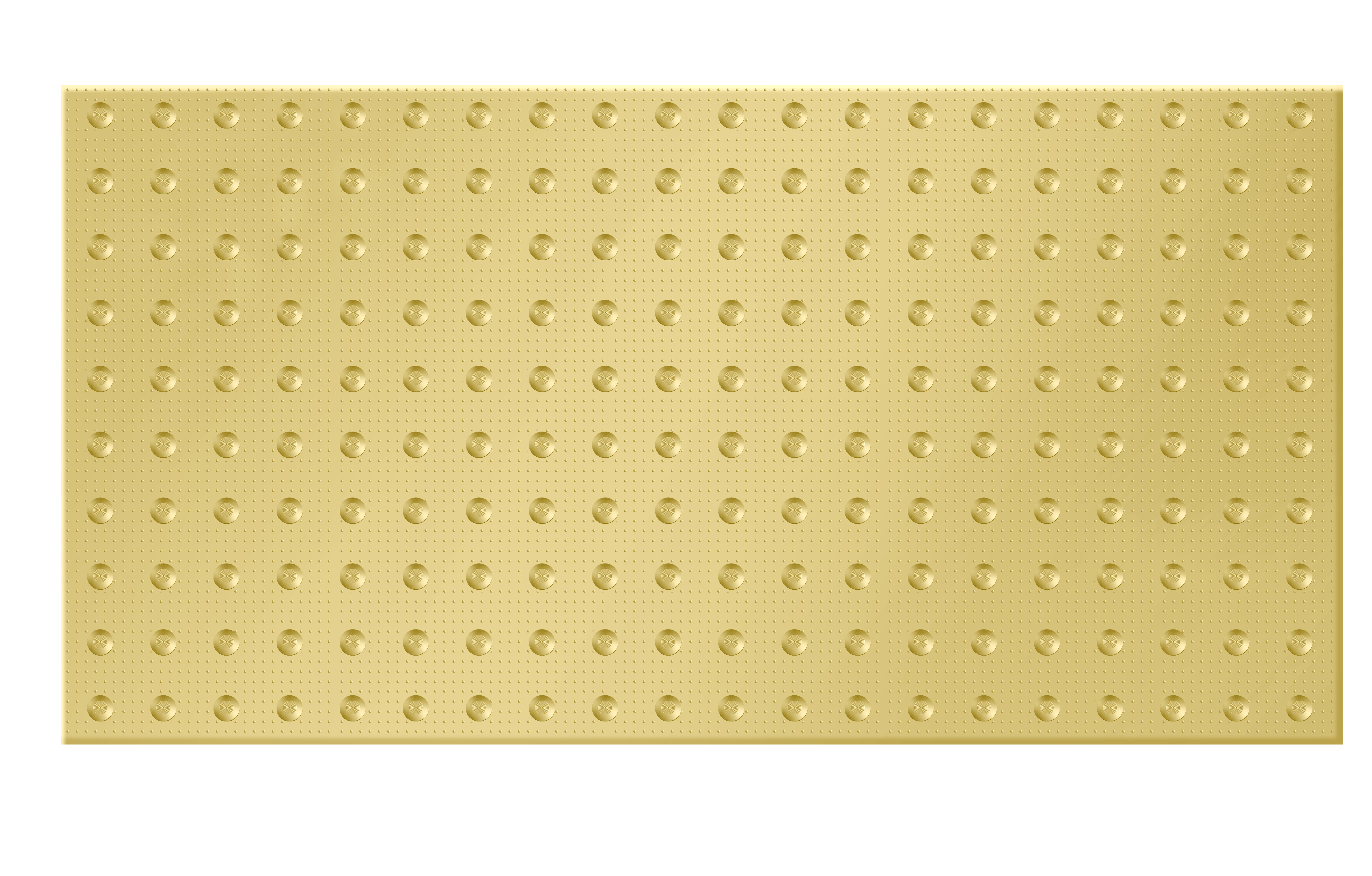 Taktile PVC-Fliesenmatte Gelb Schwarz Grau 1200✖600mm Anti-UV RY-BP503